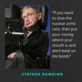 Da Stephen Hawking: Don't Bank the Bomb!